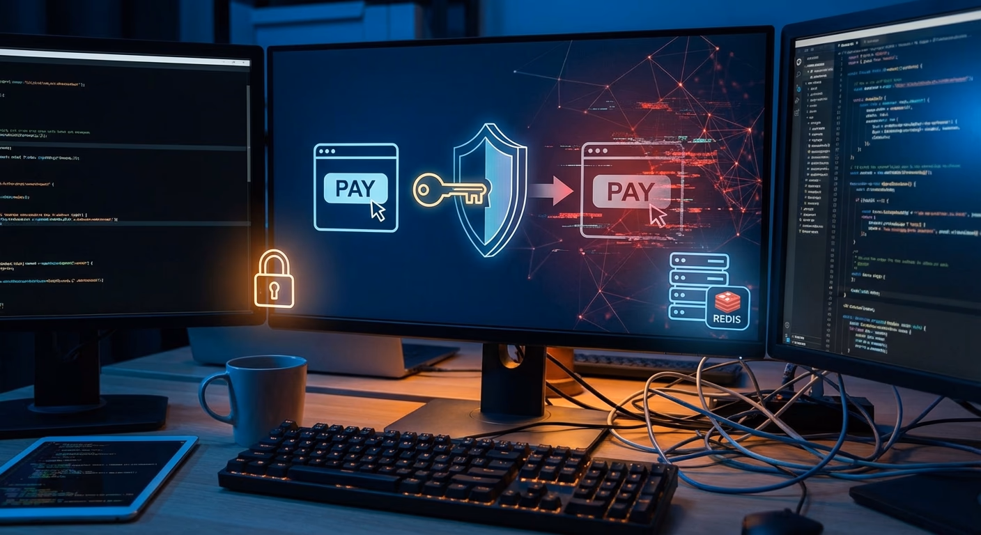 API 멱등성 아키텍처 다이어그램