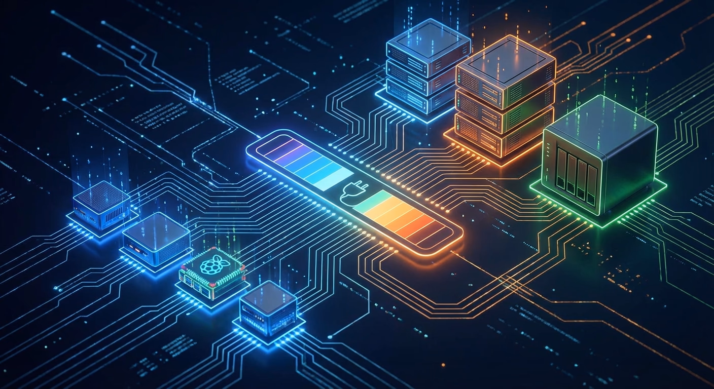 홈서버 하드웨어 비교 - 미니PC, NAS, 라즈베리파이