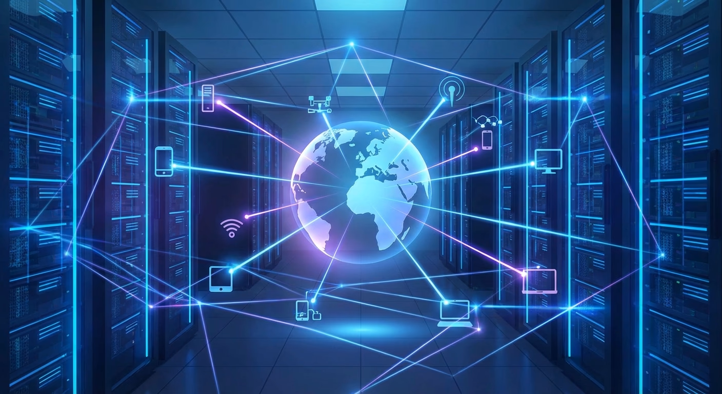 Tailscale 메시 VPN 네트워크 연결 다이어그램