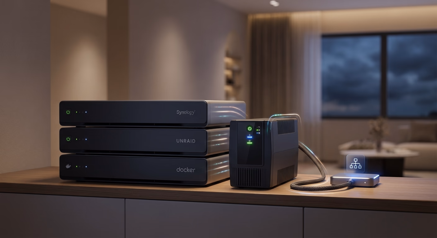 UPS와 NUT을 이용한 홈서버 자동 종료 시스템